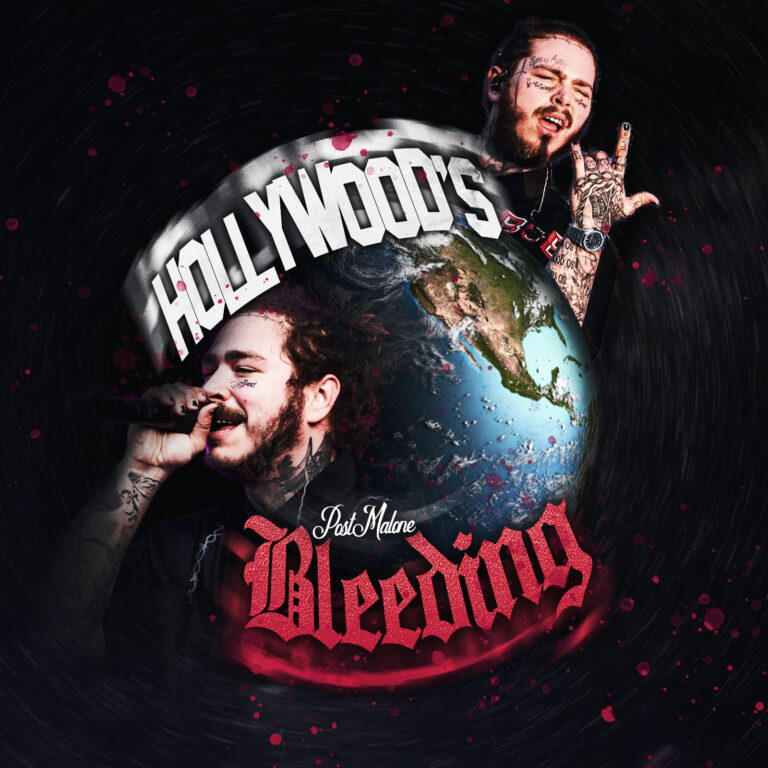 Post Malone - Hollywood's Bleeding - cover