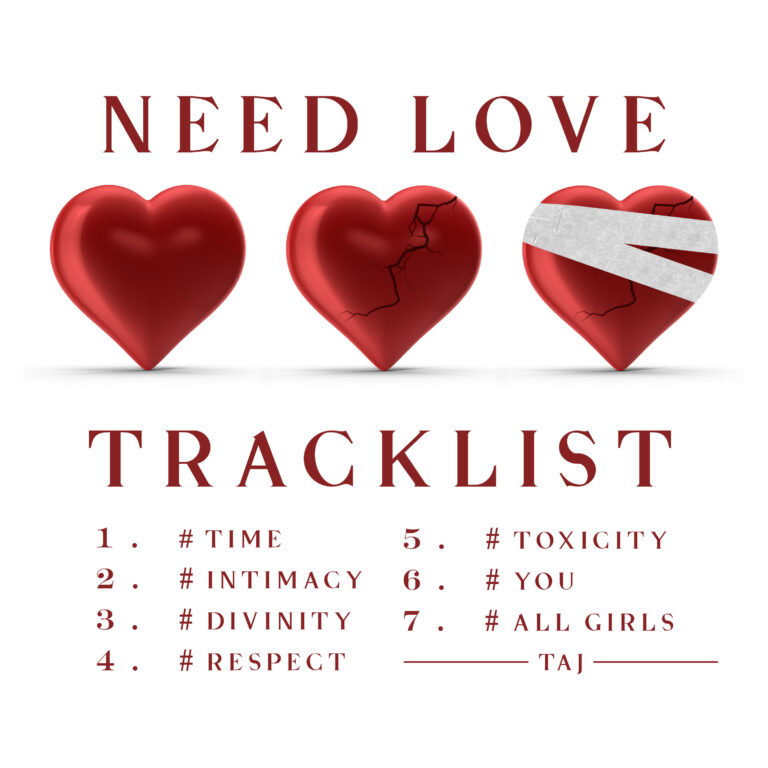 TAJ - Define Love - tracklist